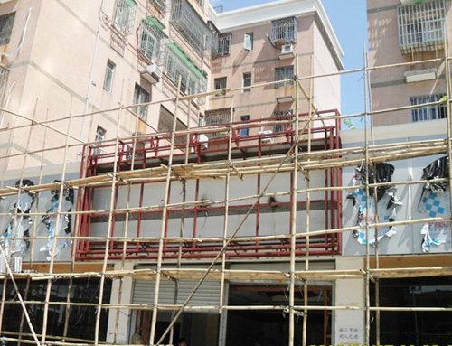 深圳坪地全彩安裝現場