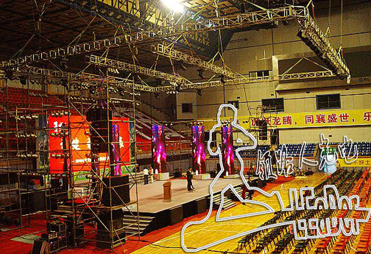 中山市體育館P6室內全彩顯示屏