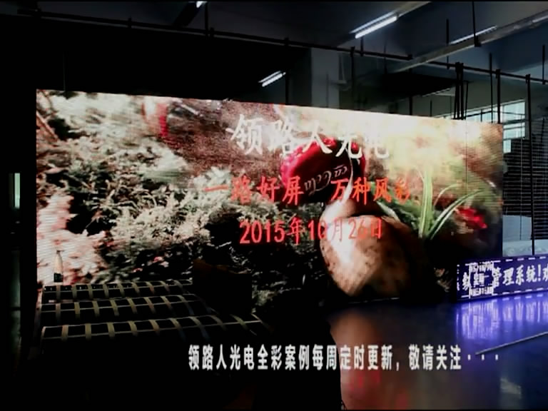 領(lǐng)路人光電LED顯示屏車間實(shí)拍
