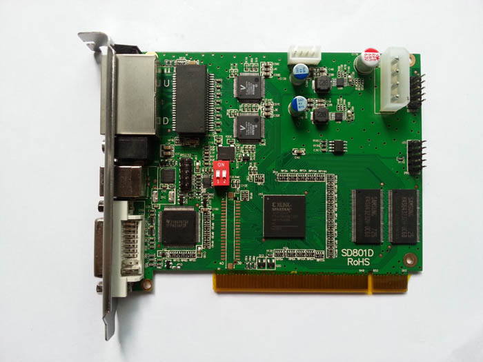 零星雨802同步發送卡 全彩顯示屏發送卡