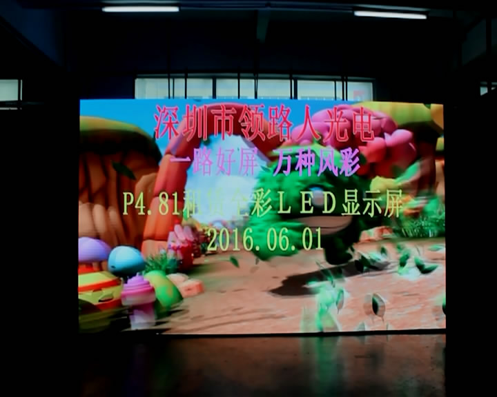  P4.81租賃全彩LED高清顯示屏 領路人光電