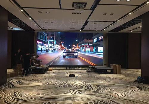 舞臺LED租賃屏使用過程應注意的問題